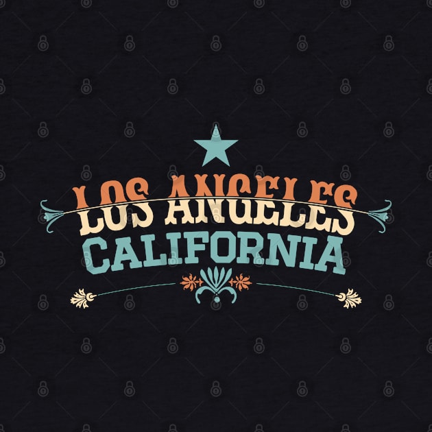 Los Angeles California Latin Style - Los Angeles California by Boogosh